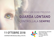 Volantino UICI Milano sulla Giornata Mondiale della Vista 