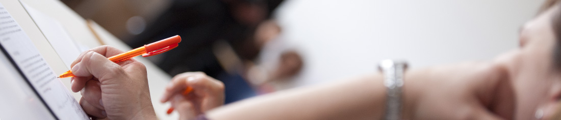 Immagine di un corso di formazione all'Istituto dei Ciechi
