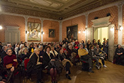 Pubblico in Sala Stoppani, Istituto dei Ciechi di Milano, 19 novembre 2016.