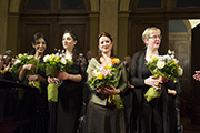 Renata Campanella, Francesca Mannino e Nunzia Menna