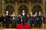 Paola Minniti (Pianista), Nunzia Menna (messosoprano), Filippo Dadone (Direttore), Savino Nenna (Tenore), Renata Campanella (soprano), Francesca Mannino (soprano)