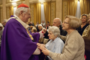 Il saluto del Cardinale Angelo Scola.