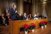I saluti dell'assessore regionale Giulio Gallera